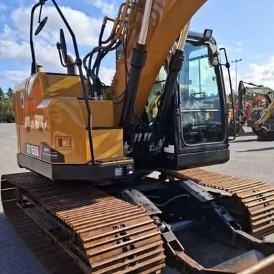 Mini hydraulique utilisé Sany Excavator SANY155U Vieux creuseur de construction