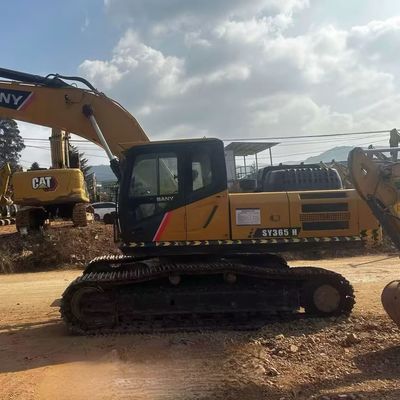 Aménagement paysager Grande excavatrice utilisée Sany365h Machines de construction d'occasion