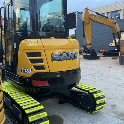 Excavatrice hydraulique utilisée SANY 35U Machines de déplacement de terre 3780 kg