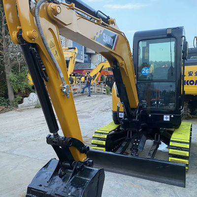 Excavatrice hydraulique utilisée SANY 35U Machines de déplacement de terre 3780 kg