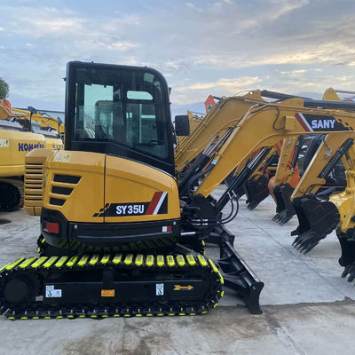 Excavatrice hydraulique utilisée SANY 35U Machines de déplacement de terre 3780 kg