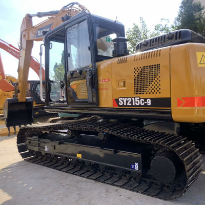 Construction d'infrastructures Excavateur utilisé Sany 215 Poids lourd 21900 kg