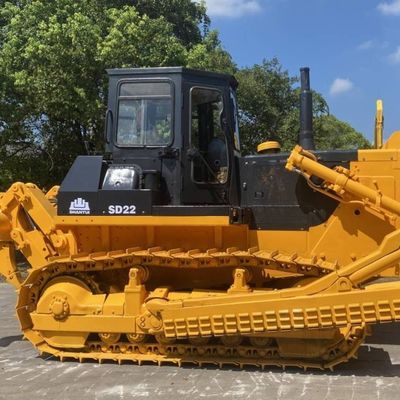 162 kW Utilisé SHANTUI SD22 Bulldozer rampant Construction équipements agricoles