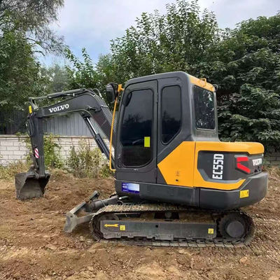 2000 tours par minute 36,5 kW VOLVO EC55D Excavator d'occasion équipement de construction