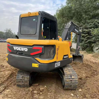 2000 tours par minute 36,5 kW VOLVO EC55D Excavator d'occasion équipement de construction