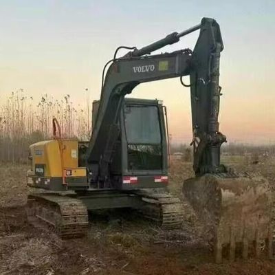 Volvo 80D Mini Excavator Digger utilisé 42kw 2100rpm Pour la construction de routes
