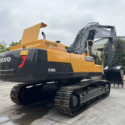 Construction 89HP Excavateur d'occasion Volvo 480 Excavateur de terrasse d'occasion