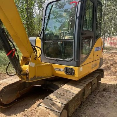 Jaune Utilisé XCMG Excavator Digger Xcmg 60DA Petite machine à creuser Excavator