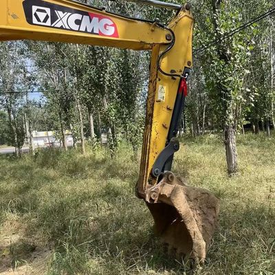 Jaune Utilisé XCMG Excavator Digger Xcmg 60DA Petite machine à creuser Excavator