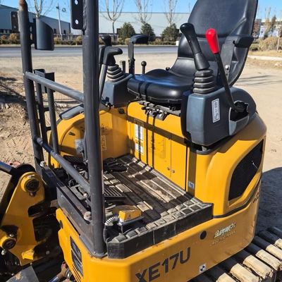 XCMG XE17U mini-excavatrice hydraulique d'occasion pour la construction minière