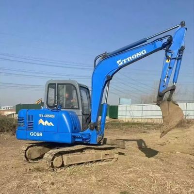 35.5kw Crawler Used Construction Machinery Excavator de seconde main TRONG GC68