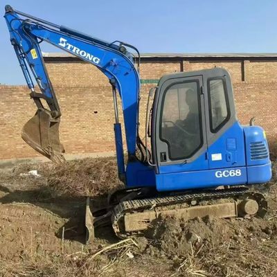 35.5kw Crawler Used Construction Machinery Excavator de seconde main TRONG GC68