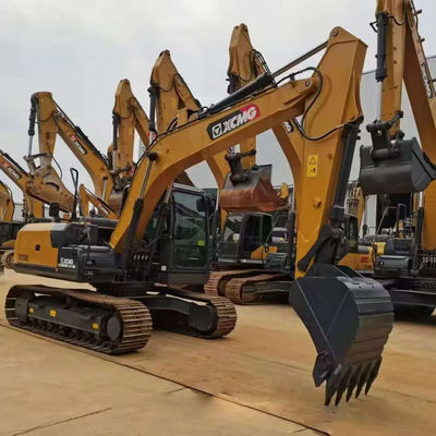 Excavateur hydraulique XCMG XE135 à roues de roulement