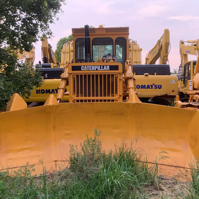 Construction minière Bulldozer d'occasion CAT D7G Contrôle hydraulique 202 ch