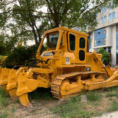 Moteur diesel Bulldozers de chenille utilisés CAT D7G Dozer 150kW Conception ergonomique