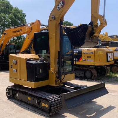 Charges lourdes Excavatrice de chat ancien CAT 306 Excavatrice hydraulique à rampe 5800kg