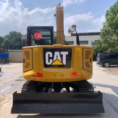Excavateur d'occasion de type rampant CAT307.5 Excavateur de chenille ancien avec seau de pelle