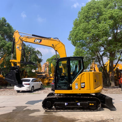 Excavateur d'occasion de type rampant CAT307.5 Excavateur de chenille ancien avec seau de pelle