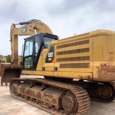Excavatrice hydraulique de seconde main Cat336 Vieille mini-machinerie de construction